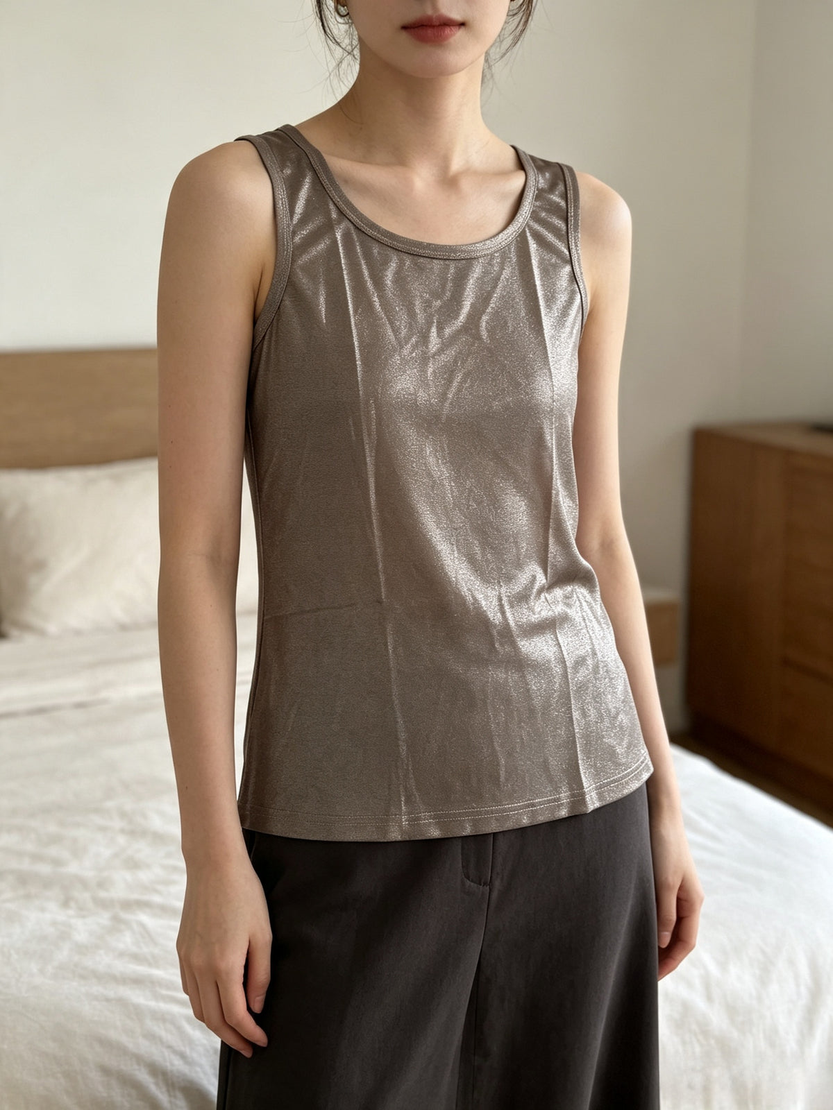 Silver Fiber EMF Shielding Women's Tank Top & Shorts