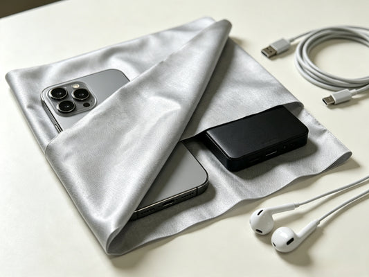 Flame Retardant Nickel-Copper Fiber Faraday EMF Blocking Fabric