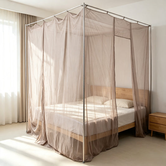 EMF Shielding Square Canopy Mosquito Net