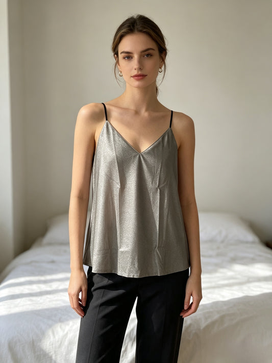 Silver Fiber EMF Shielding Women's Camisole