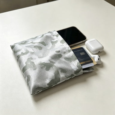 Camo Nickel Copper Polyester EMF Shielding Faraday Fabric