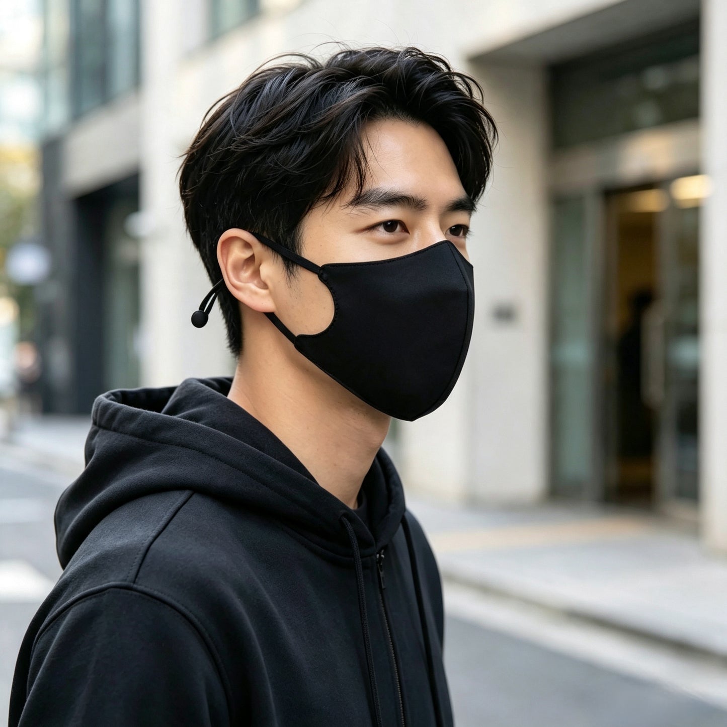 Black EMF Protection Mask