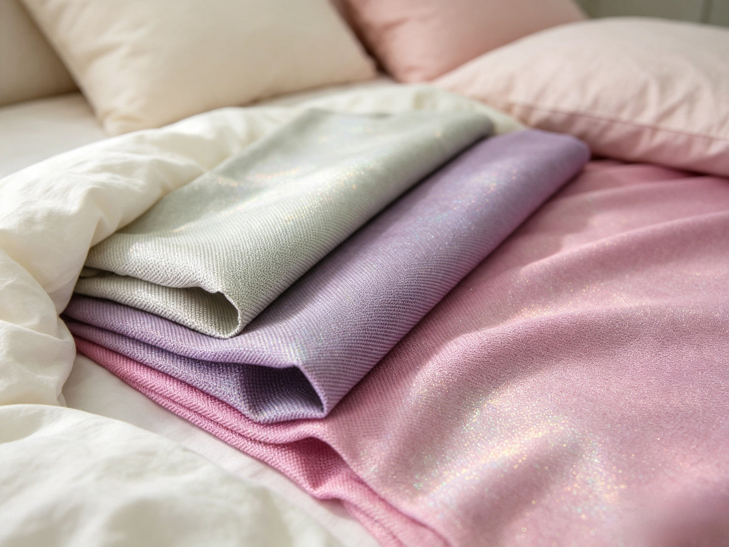 Multi-color Semi-silver Woven Silver Fiber Faraday EMF Blocking Fabric
