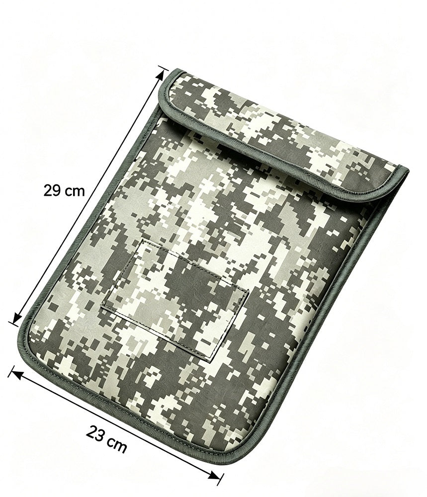 Camouflage Nickel Copper EMF Shielding Faraday Bag