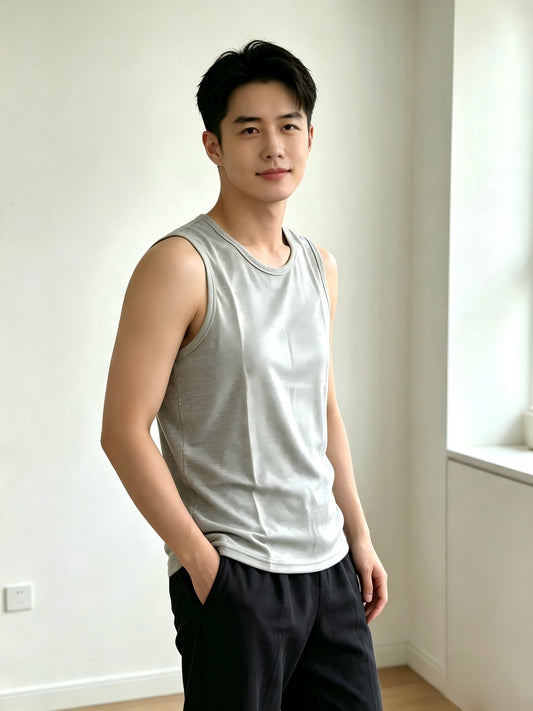 Silver Fiber EMF Shielding Men's Tank Top & Shorts