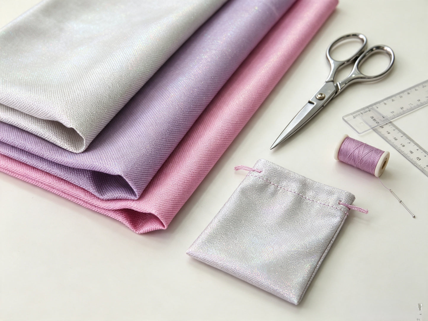 Multi-color Semi-silver Woven Silver Fiber Faraday EMF Blocking Fabric