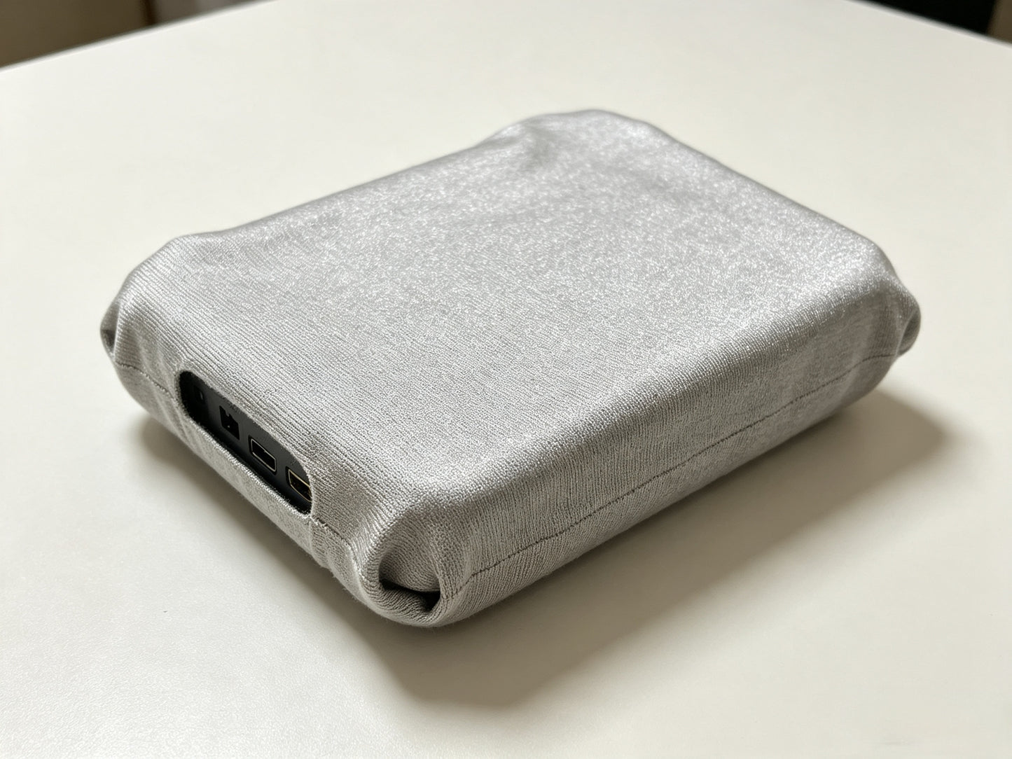 Knitted Silver Fiber Faraday EMF Blocking Fabric