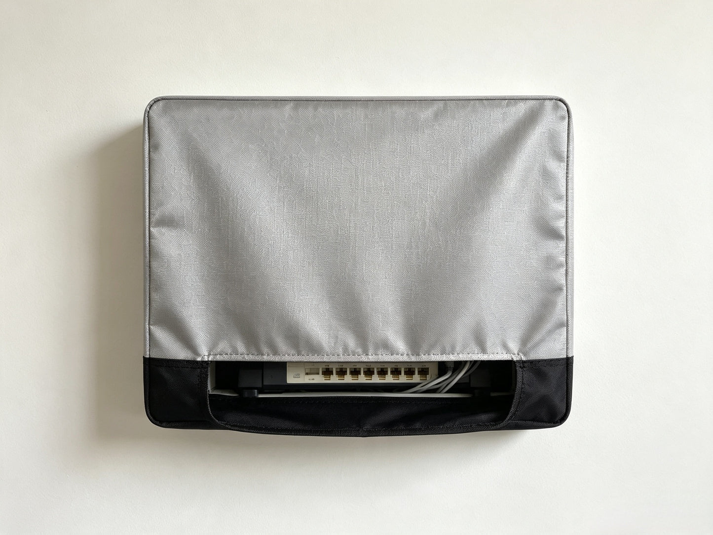 Single-Side Black Nickel-Copper Fiber Faraday EMF Blocking Fabric