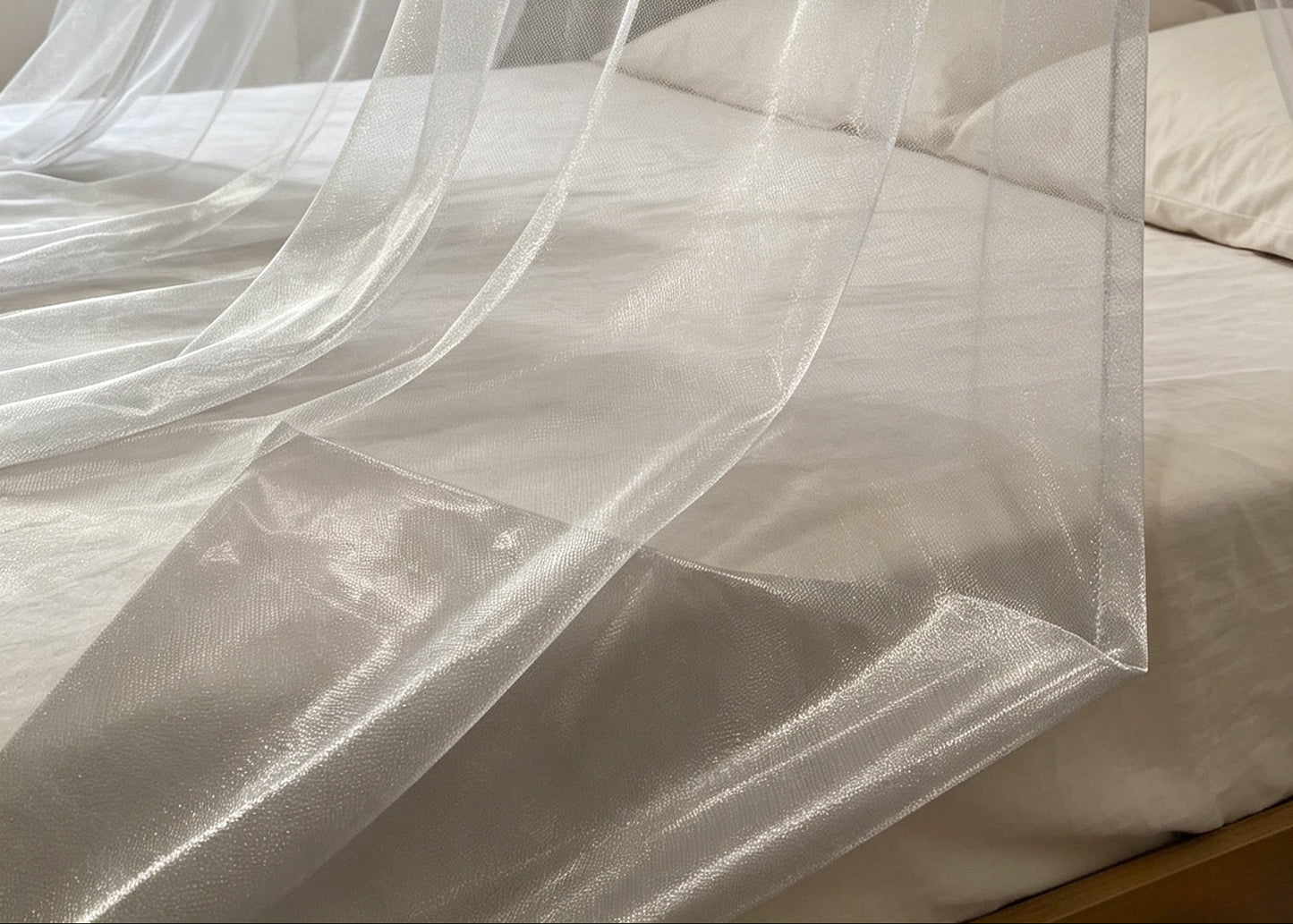 Mesh Silver Fiber EMF Shielding Faraday Fabric
