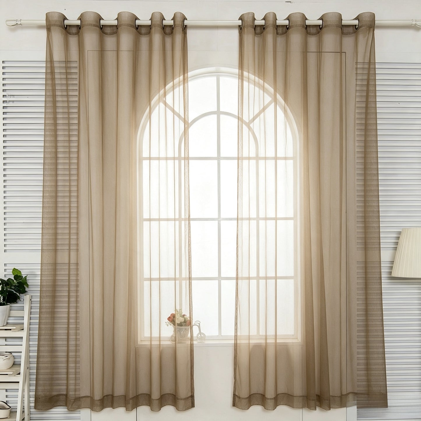 Silver Fiber EMF Shielding Window Curtain