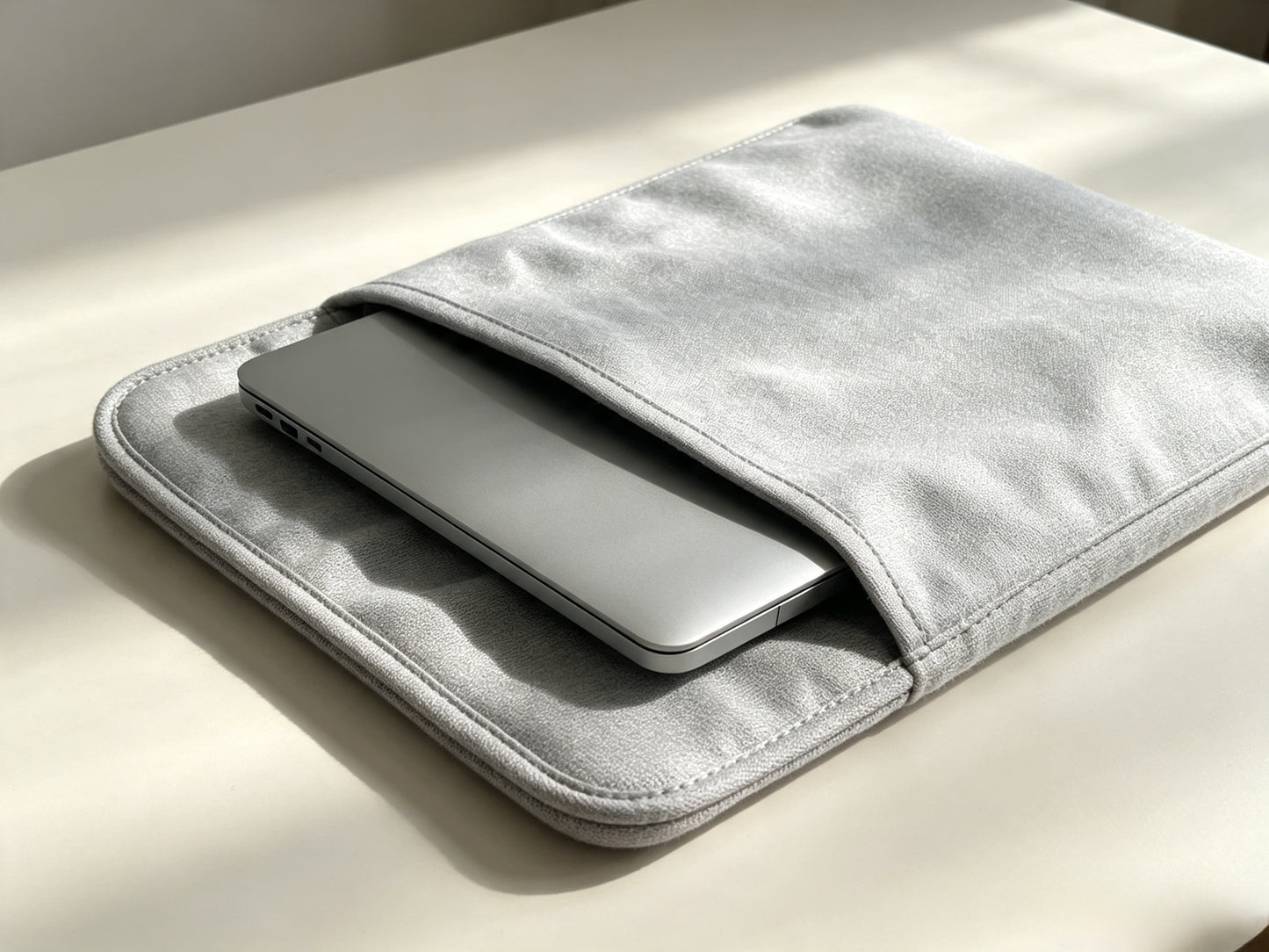 Gray Silver Cotton Silver Fiber Faraday EMF Blocking Fabric