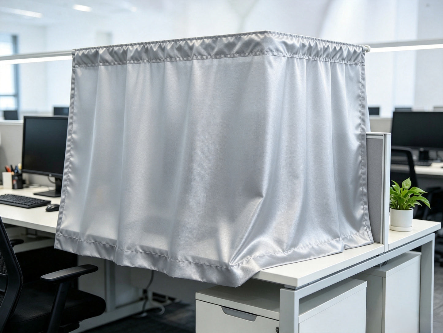 Nickel-Copper Fiber Oxford Faraday EMF Blocking Fabric