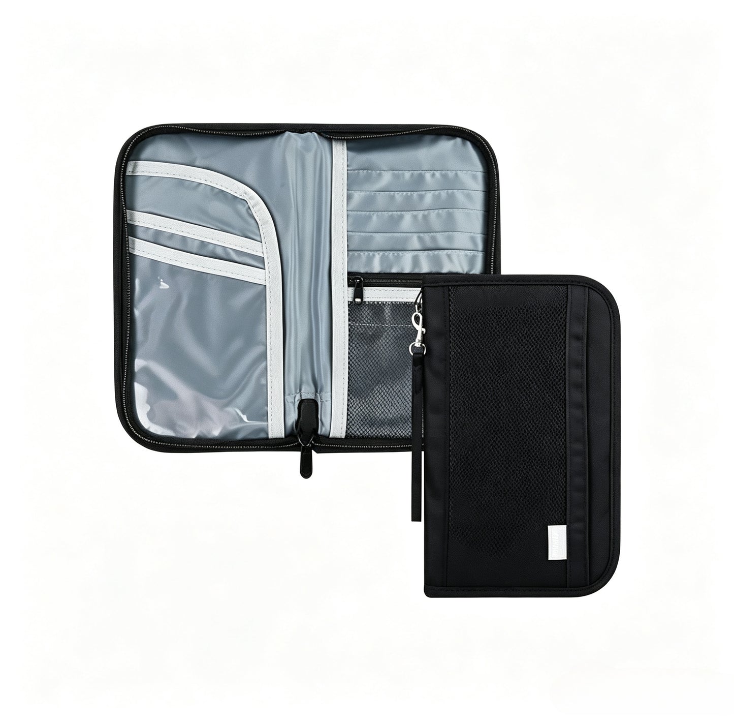 RFID EMF Blocking Passport Holder Travel Document Wallet, Size 13.8×25cm