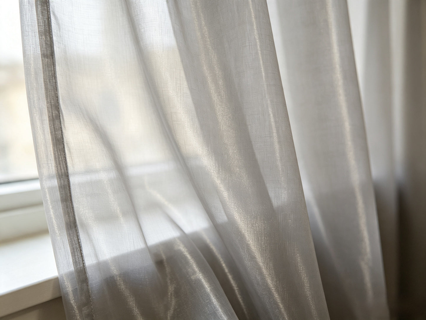 Nickel-Copper Fiber Translucent Faraday EMF Blocking Fabric