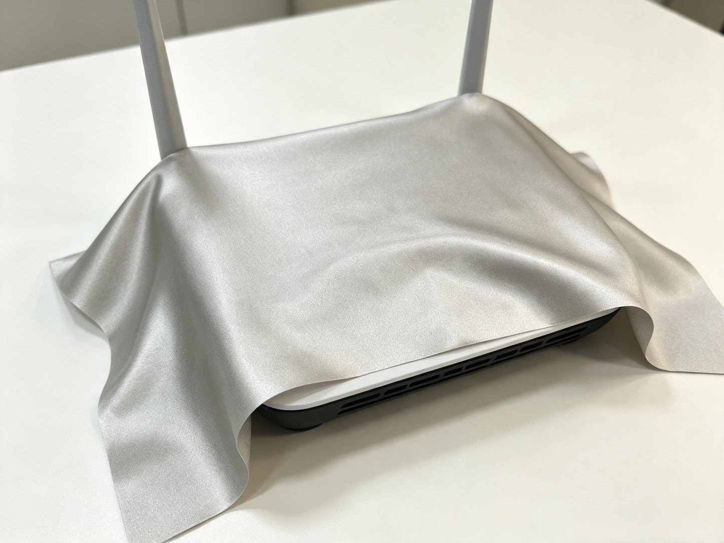 Nickel-Copper Fiber Faraday EMF Blocking Fabric