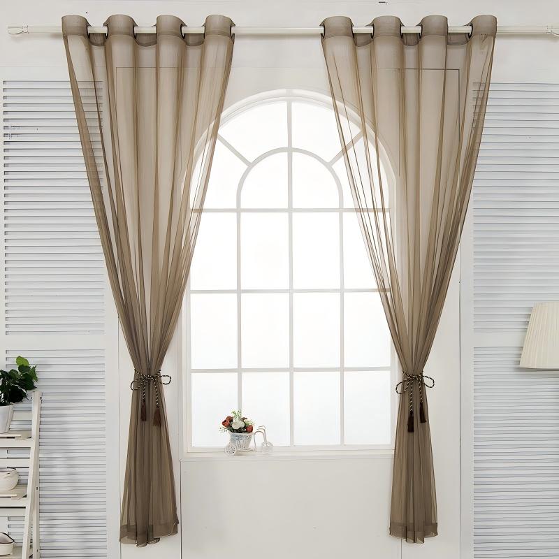 Silver Fiber EMF Shielding Window Curtain