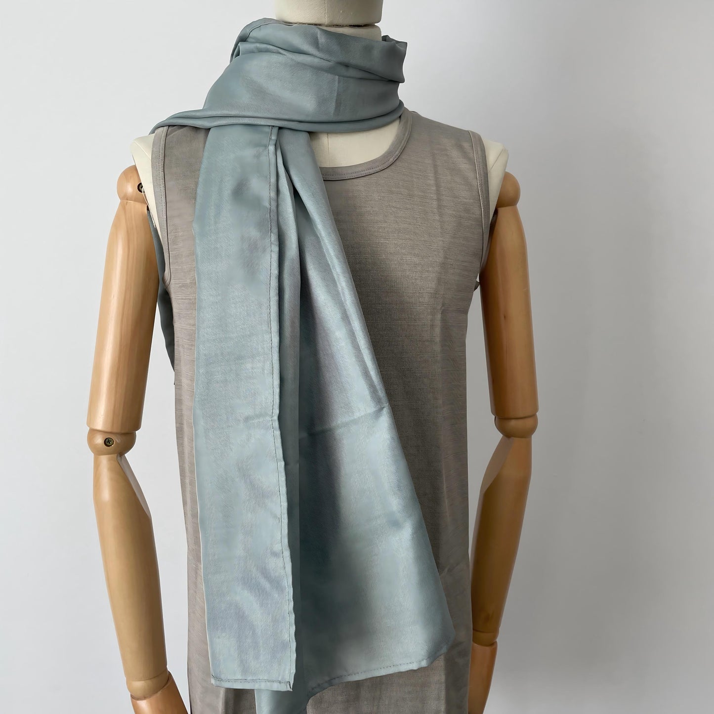 Woven Half Silver EMF Shielding Scarf