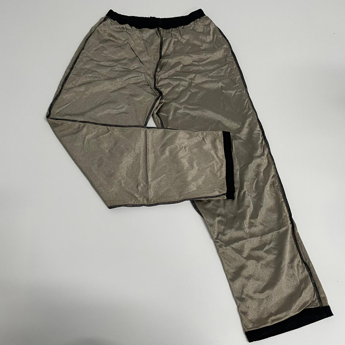 Silver Fiber EMF Shielding Black Long Sleeve Top & Long Pants