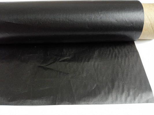Double-Sided Full Black Nickel-Copper Fiber Faraday EMF Blocking Fabric