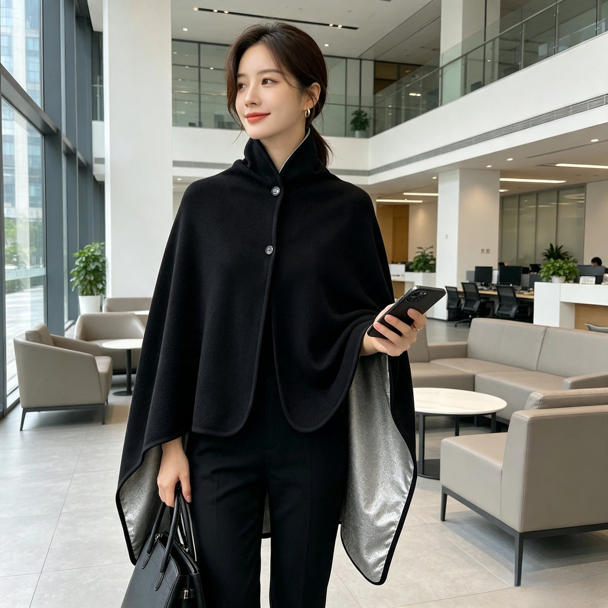 EMF Shielding Multi-Functional Shawl