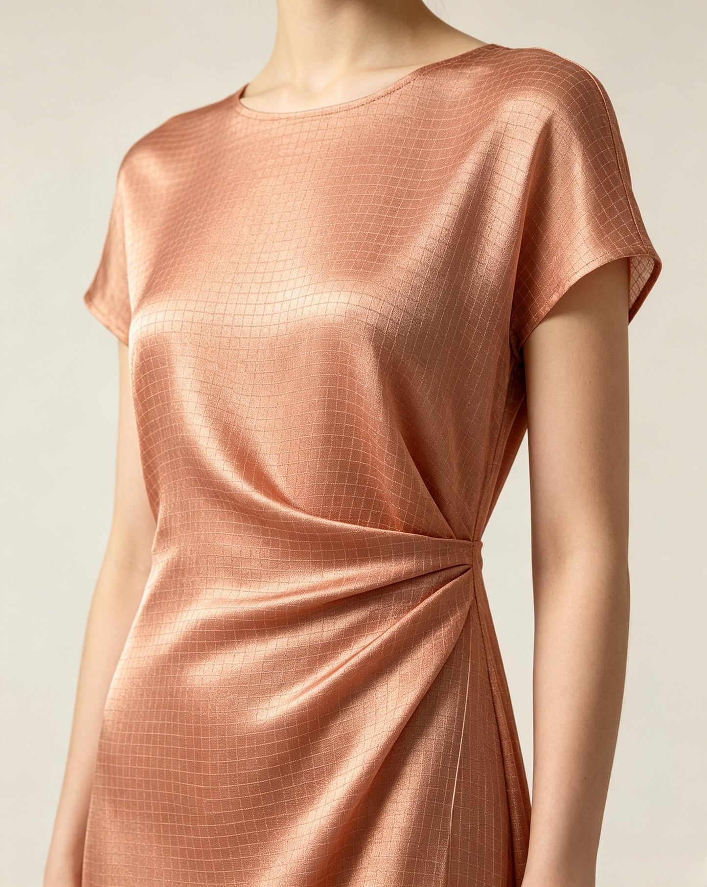 Square Grid Copper Fiber EMF Shielding Faraday Fabric