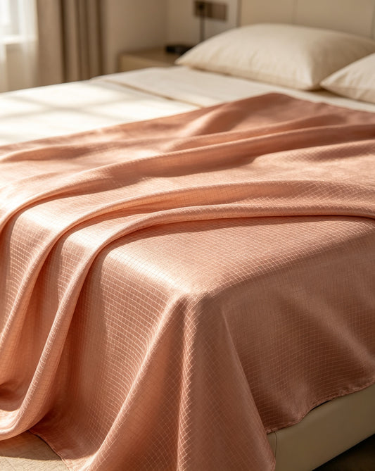 Square Grid Copper Fiber EMF Shielding Faraday Fabric